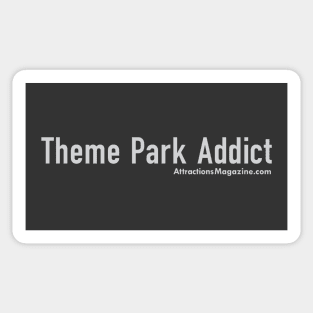 Theme Park Addict Sticker